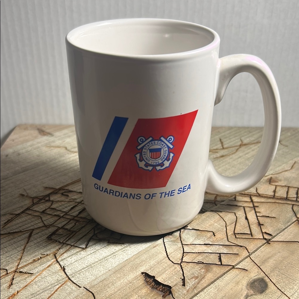 Guardians of the Sea US Coast Guard White Mug